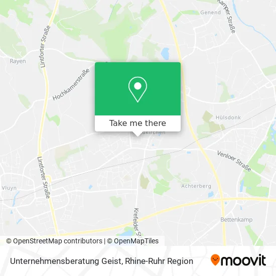Карта Unternehmensberatung Geist