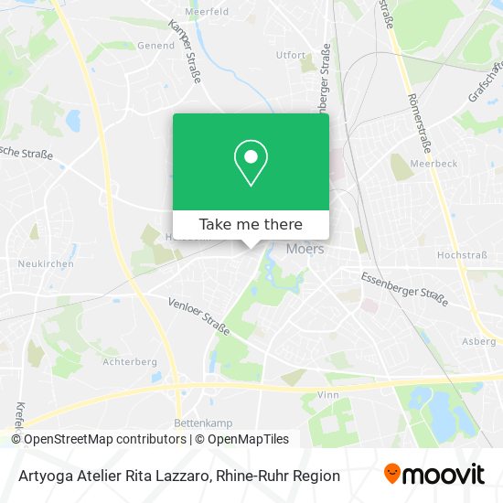 Artyoga Atelier Rita Lazzaro map