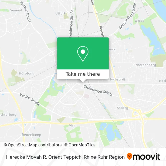 Карта Herecke Movah R. Orient Teppich