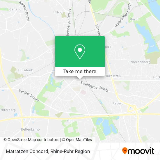 Карта Matratzen Concord