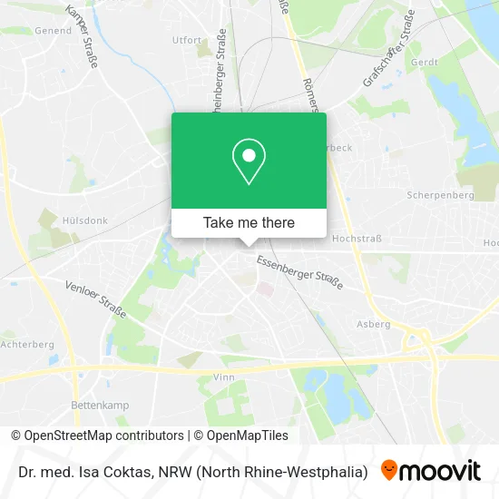 Карта Dr. med. Isa Coktas