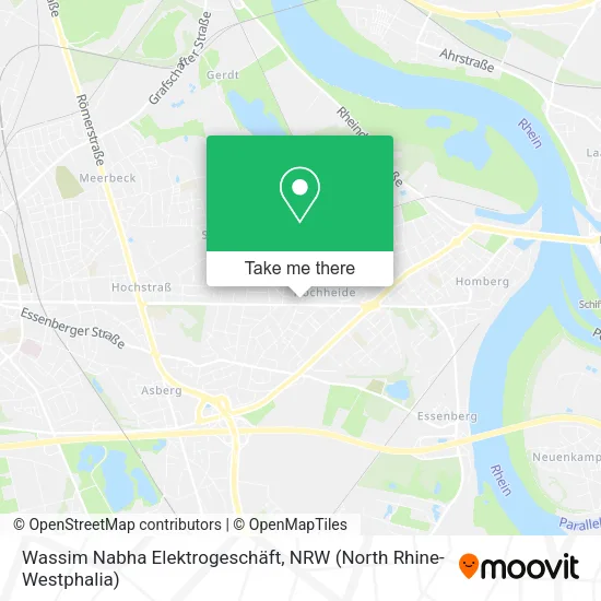 Карта Wassim Nabha Elektrogeschäft