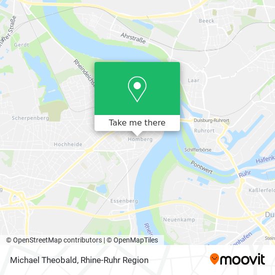 Карта Michael Theobald