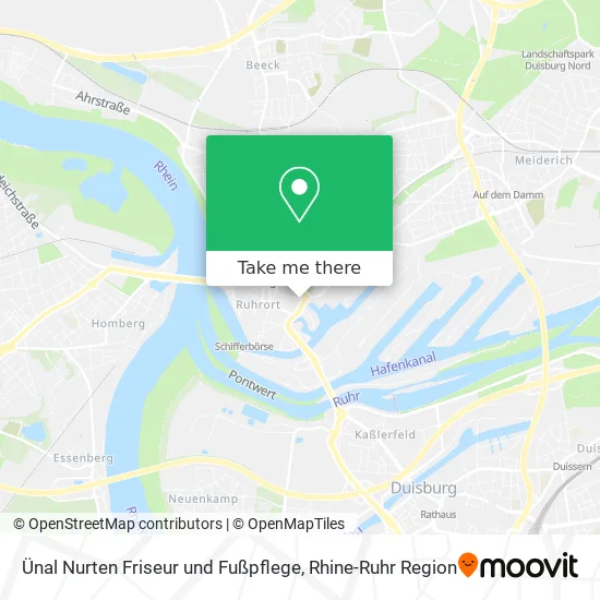 Карта Ünal Nurten Friseur und Fußpflege