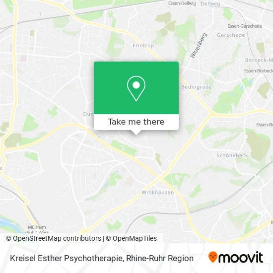 Карта Kreisel Esther Psychotherapie