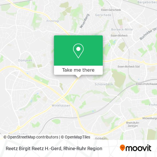 Reetz Birgit Reetz H.-Gerd map