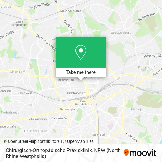 Карта Chirurgisch-Orthopädische Praxisklinik