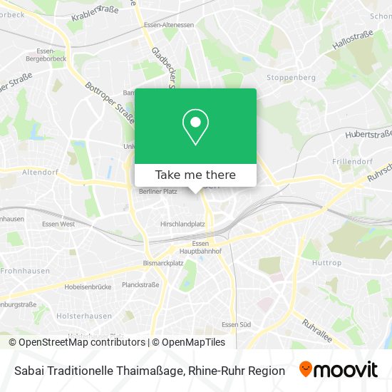Sabai Traditionelle Thaimaßage map