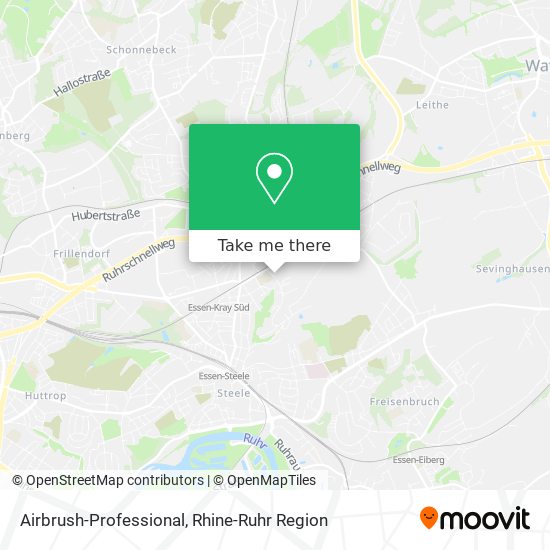 Airbrush-Professional map