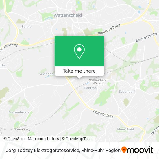 Jörg Todzey Elektrogeräteservice map