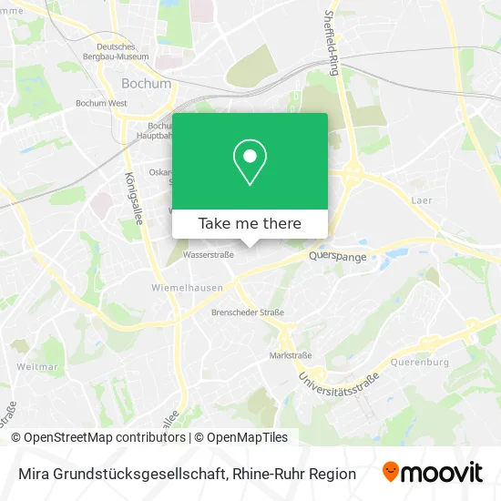 Mira Grundstücksgesellschaft map