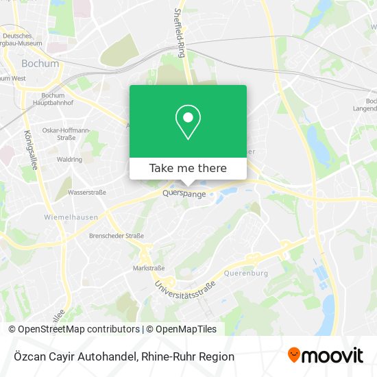 Özcan Cayir Autohandel map