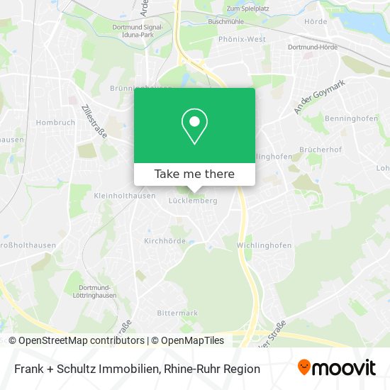 Frank + Schultz Immobilien map