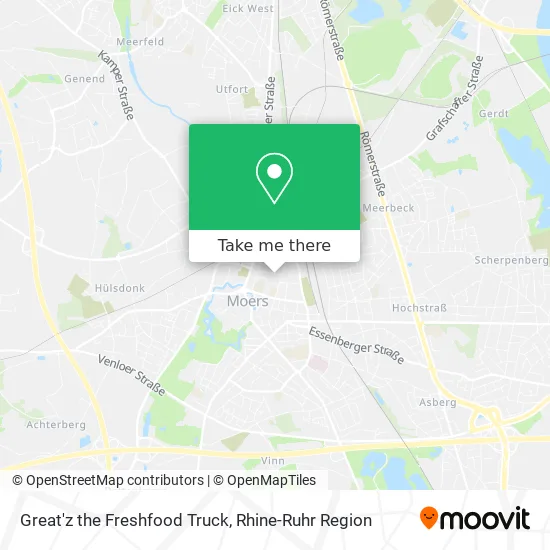 Карта Great'z the Freshfood Truck