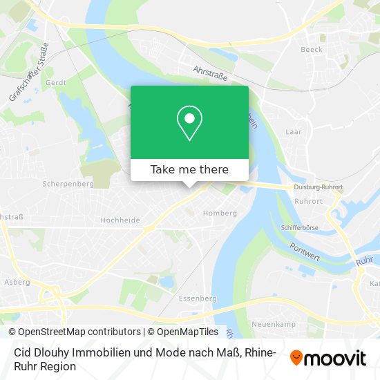 Cid Dlouhy Immobilien und Mode nach Maß map