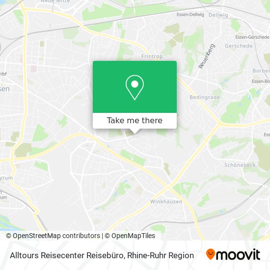 Alltours Reisecenter Reisebüro map