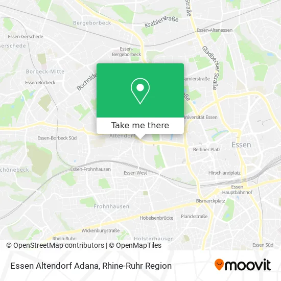 Карта Essen Altendorf Adana