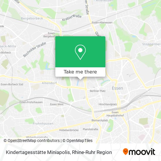 Kindertagesstätte Miniapolis map