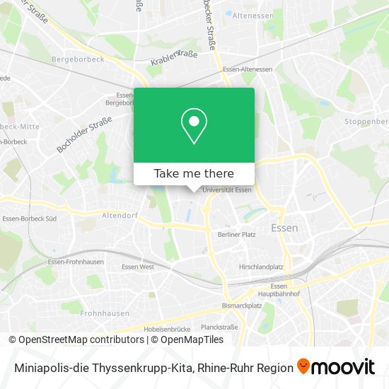 Miniapolis-die Thyssenkrupp-Kita map