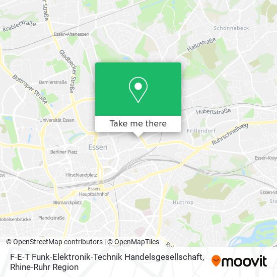 Карта F-E-T Funk-Elektronik-Technik Handelsgesellschaft