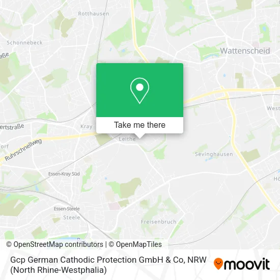 Карта Gcp German Cathodic Protection GmbH & Co