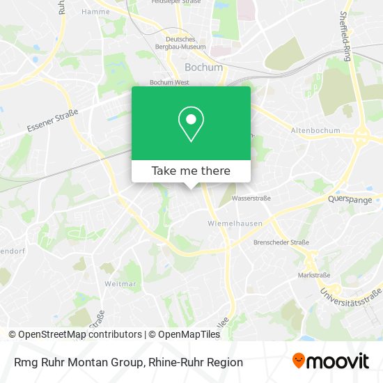 Карта Rmg Ruhr Montan Group