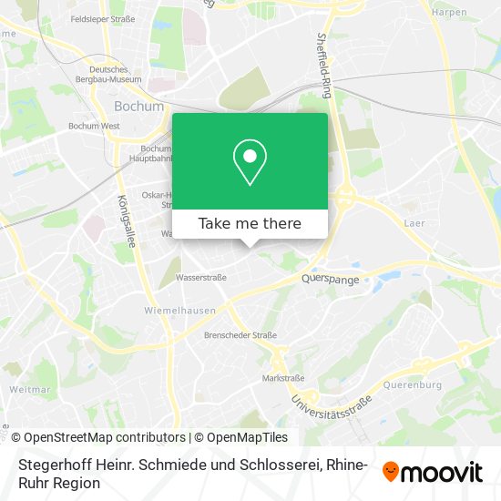 Stegerhoff Heinr. Schmiede und Schlosserei map