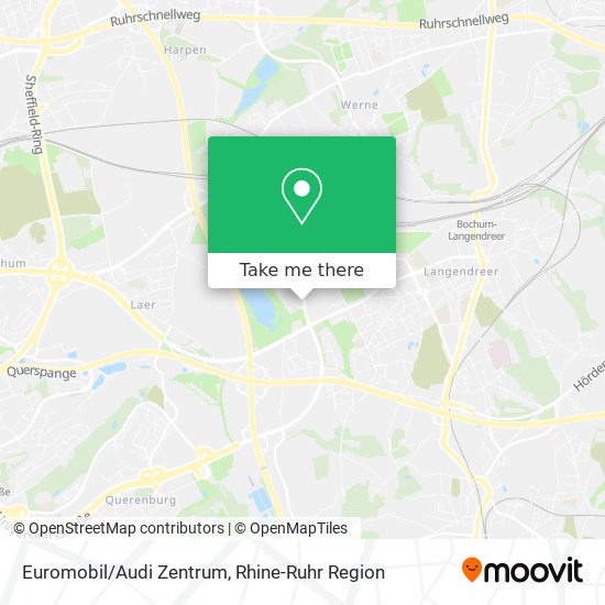 Карта Euromobil/Audi Zentrum