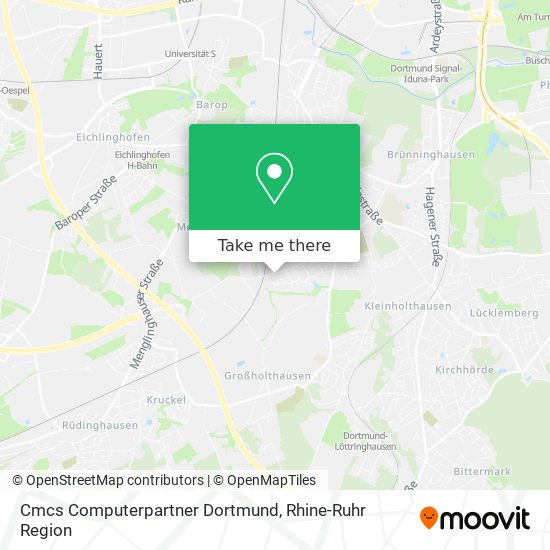 Карта Cmcs Computerpartner Dortmund