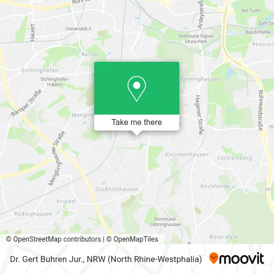 Dr. Gert Buhren Jur. map
