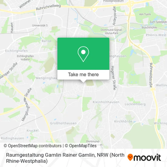 Карта Raumgestaltung Gamlin Rainer Gamlin