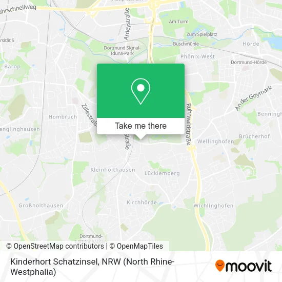 Карта Kinderhort Schatzinsel