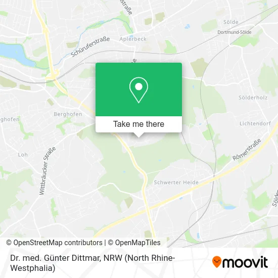 Карта Dr. med. Günter Dittmar