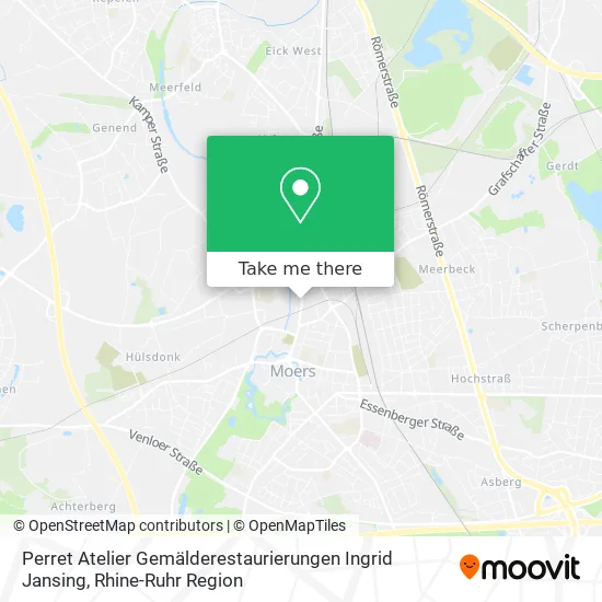 Карта Perret Atelier Gemälderestaurierungen Ingrid Jansing