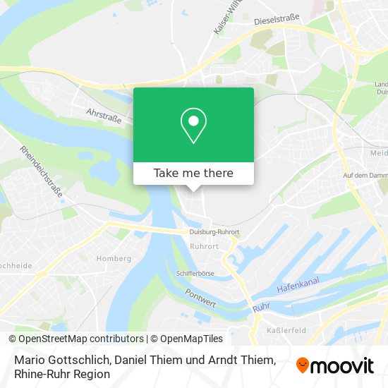 Mario Gottschlich, Daniel Thiem und Arndt Thiem map