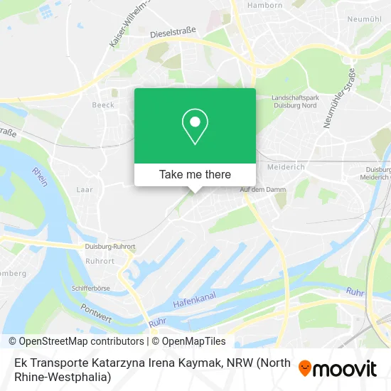 Карта Ek Transporte Katarzyna Irena Kaymak