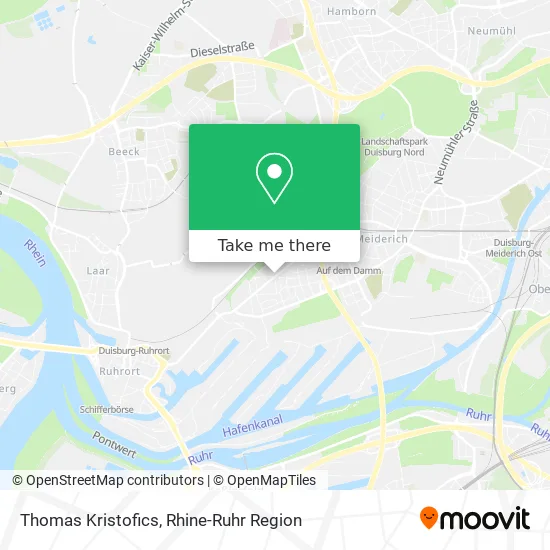 Карта Thomas Kristofics