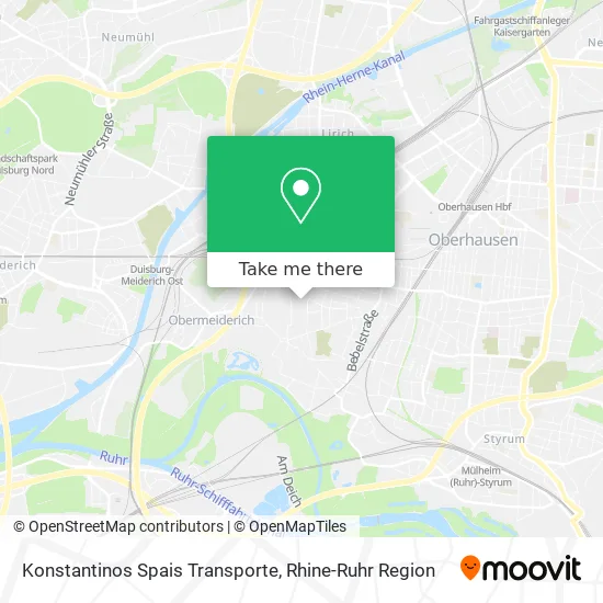 Карта Konstantinos Spais Transporte