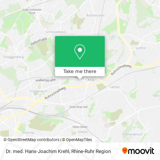 Dr. med. Hans-Joachim Krehl map