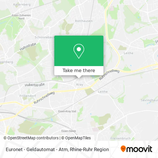 Карта Euronet - Geldautomat - Atm