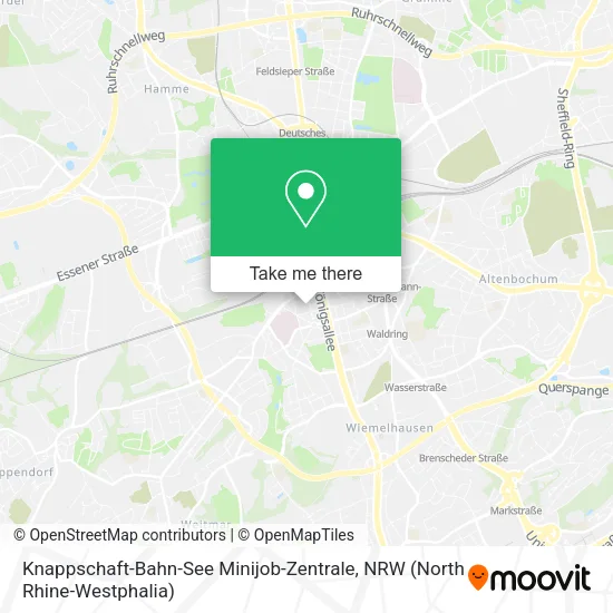 Карта Knappschaft-Bahn-See Minijob-Zentrale