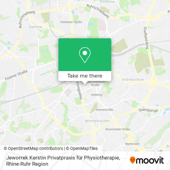 Jeworrek Kerstin Privatpraxis für Physiotherapie map