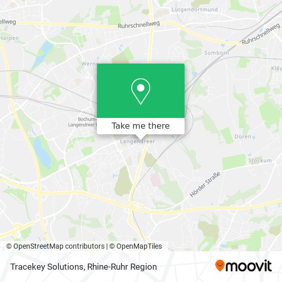 Tracekey Solutions map