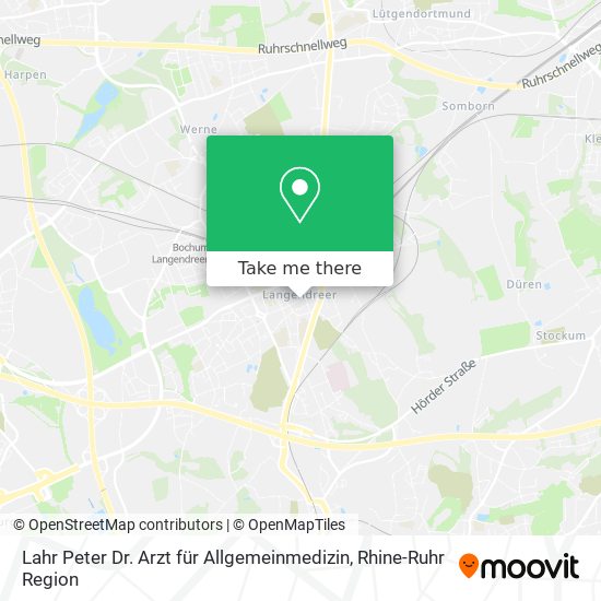 Lahr Peter Dr. Arzt für Allgemeinmedizin map