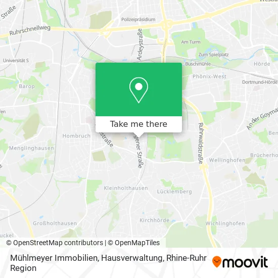 Карта Mühlmeyer Immobilien, Hausverwaltung