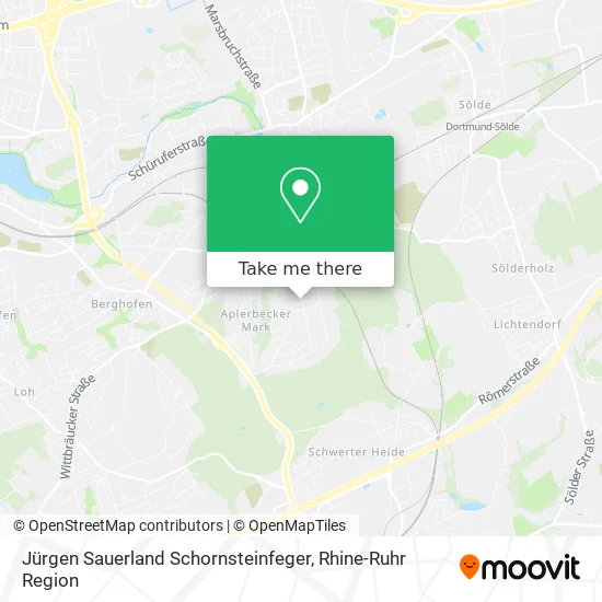 Карта Jürgen Sauerland Schornsteinfeger