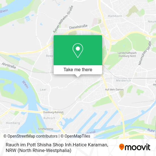 Rauch im Pott Shisha Shop Inh.Hatice Karaman map