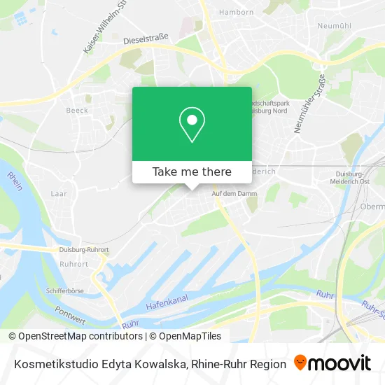 Карта Kosmetikstudio Edyta Kowalska