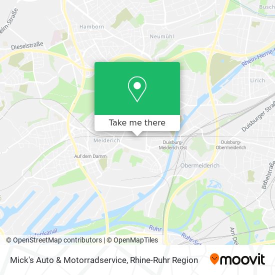 Mick's Auto & Motorradservice map