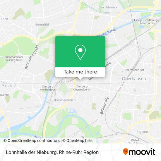 Lohnhalle der Niebuhrg map